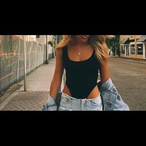 Never been worn! Emma and Sam High cut bodysuit